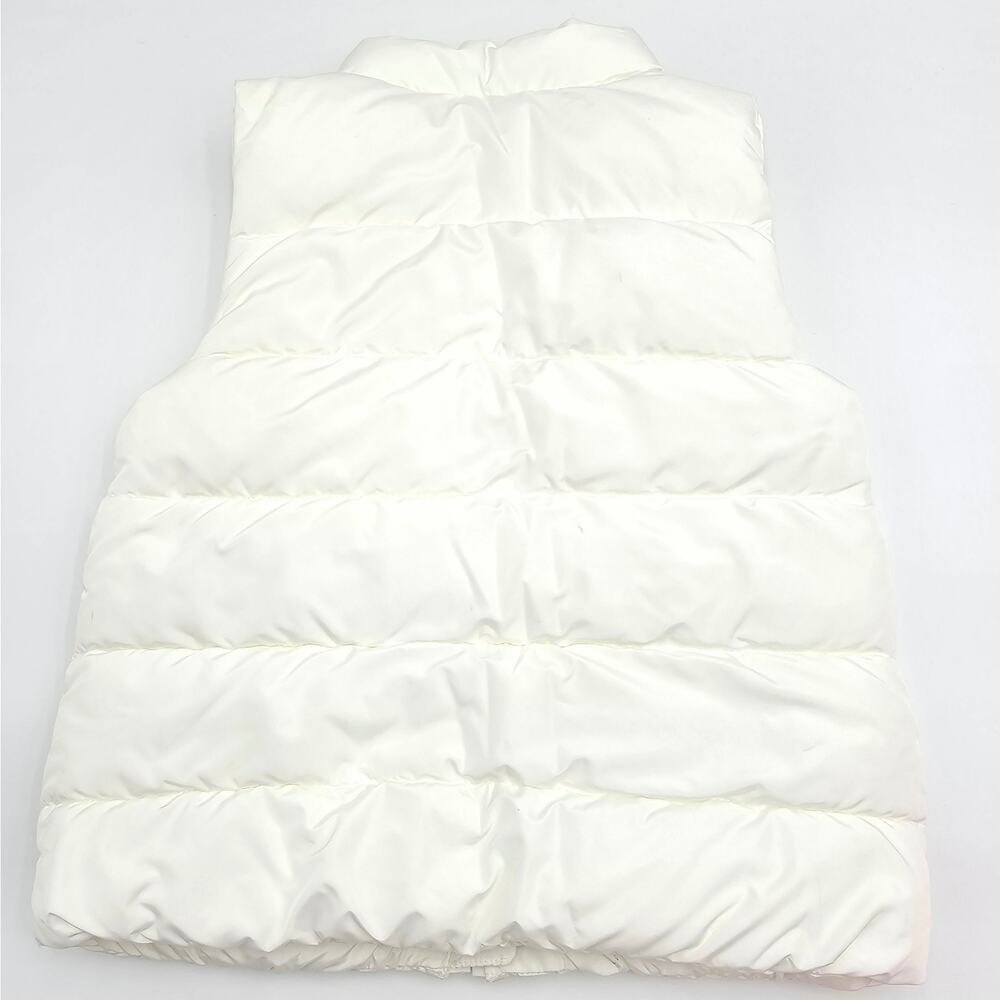2 Gap Girl's Size 4/5 Pink and White Puffer Vests - Picture 3 of 7